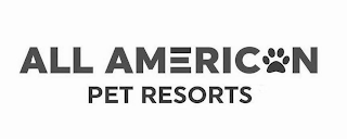 ALL AMERICAN PET RESORTS logo
