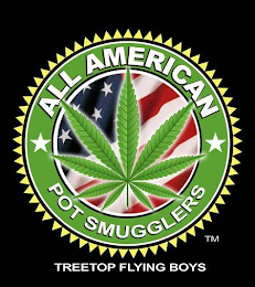 ALL AMERICAN POT SMUGGLERS TREETOP FLYING BOYS TM logo