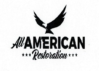 ALL AMERICAN RESTORATION logo