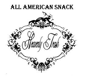 ALL AMERICAN SNACK HEAVENLY TRASH logo