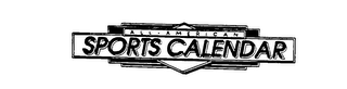 ALL - AMERICAN SPORTS CALENDAR logo