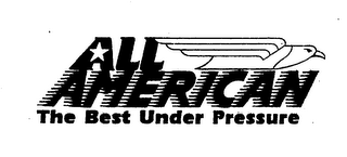 ALL AMERICAN THE BEST UNDER PRESSURE logo