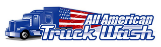 ALL AMERICAN TRUCK WASH logo