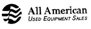 ALL AMERICAN USED EQUIPMENT SALES logo