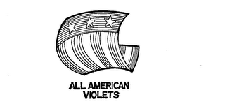 ALL AMERICAN VIOLETS logo
