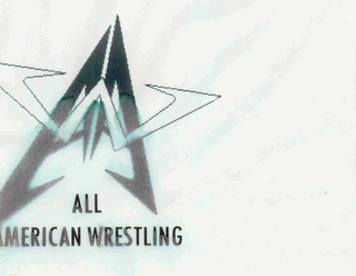 ALL AMERICAN WRESTLING logo