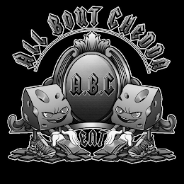 ALL BOUT CHEDDA A.B.C ENT logo