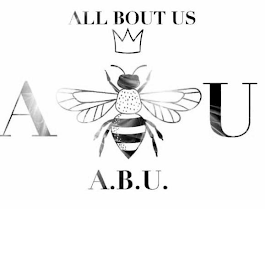ALL BOUT US A U A.B.U. logo