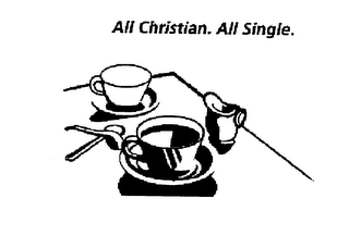 ALL CHRISTIAN. ALL SINGLE. logo