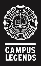 ALL CLASS ALL GAME CAMPUS LEGENDS CAMPUS LEGENDS logo