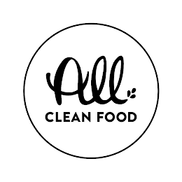 ALL CLEAN FOOD logo