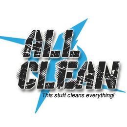 ALL CLEAN THIS STUFF CLEANS EVERYTHING logo