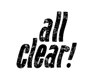ALL CLEAR! logo