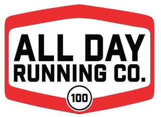 ALL DAY RUNNING CO. 100 logo