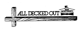 ALL DECKED OUT HOME IMPROVEMENTS logo