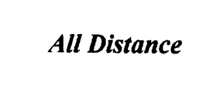 ALL DISTANCE logo