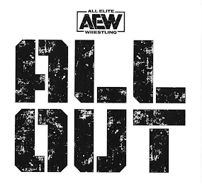ALL ELITE AEW WRESTLING ALL OUT logo