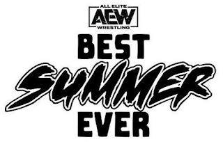 ALL ELITE AEW WRESTLING BEST SUMMER EVER logo