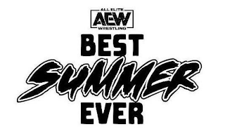 ALL ELITE AEW WRESTLING BEST SUMMER EVER logo