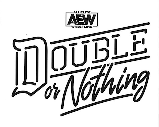 ALL ELITE AEW WRESTLING DOUBLE OR NOTHING logo