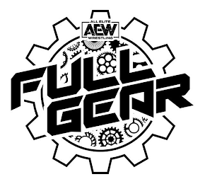 ALL ELITE AEW WRESTLING FULL GEAR logo