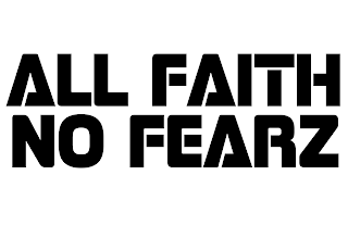 ALL FAITH NO FEARZ logo