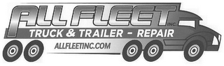 ALL FLEET INC. TRUCK & TRAILER - REPAIR ALLFLEETINC.COM logo