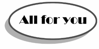 ALL FOR YOU logo