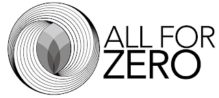 ALL FOR ZERO logo