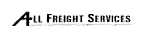 ALL FREIGHT SERVICES logo