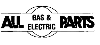 ALL GAS & ELECTRIC PARTS logo