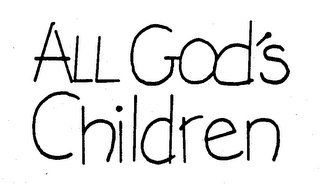 ALL GOD'S CHILDREN logo