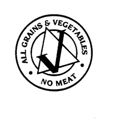 ALL GRAINS & VEGETABLES NO MEAT V logo