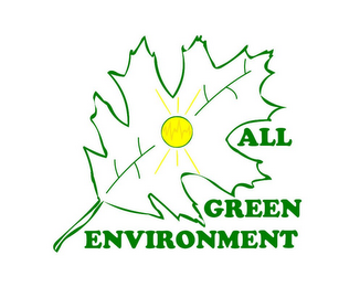 ALL GREEN ENVIRONMENT logo