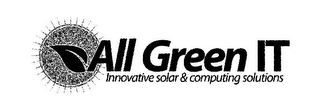 ALL GREEN IT INNOVATIVE SOLAR & COMPUTING SOLUTIONS logo