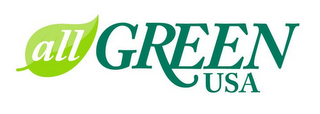 ALL GREEN USA logo