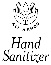 ALL HANDS HAND SANITIZER logo