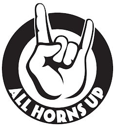 ALL HORNS UP logo