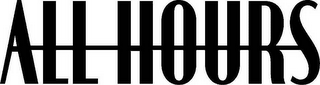 ALL HOURS logo