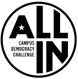 ALL IN CAMPUS DEMOCRACY CHALLENGE logo