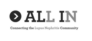 ALL IN CONNECTING THE LUPUS NEPHRITIS COMMUNITY logo
