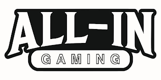 ALL-IN GAMING logo