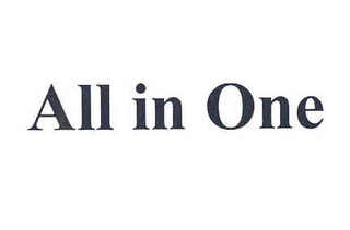 ALL IN ONE logo