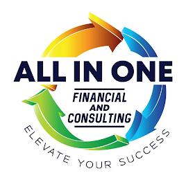 ALL IN ONE FINANCIAL AND CONSULTING ELEVATE YOUR SUCCESS logo