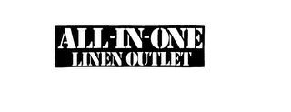 ALL-IN-ONE LINEN OUTLET logo