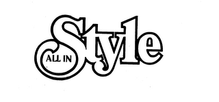 ALL IN STYLE logo