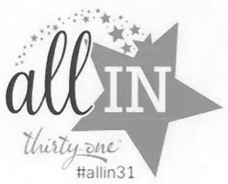 ALL IN THIRTY-ONE #ALLIN31 logo