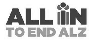 ALL IN TO END ALZ logo