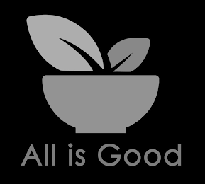 ALL IS GOOD logo