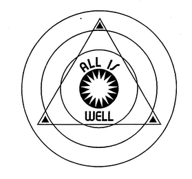 ALL IS WELL logo